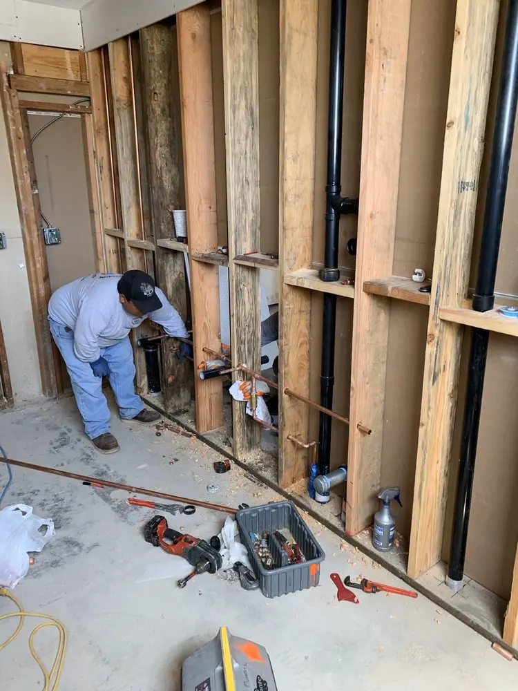 Commercial rough-in plumbing for Water Heater Replacement in Geistown